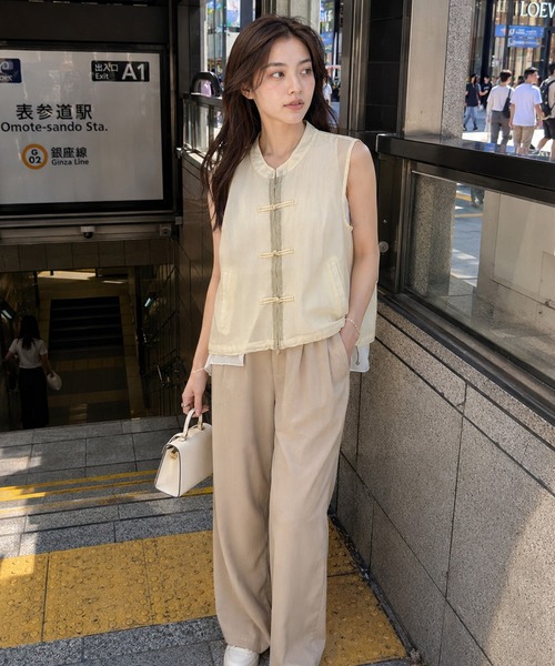 KONVINI（コンビニ） ブラウス シャツ 「KONVINI select」シアー 