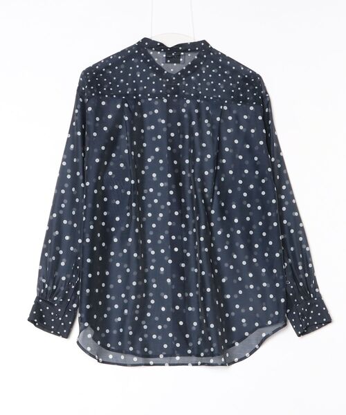 UNITED ARROWS（ユナイテッドアローズ） 長袖ブラウス FREE ネイビー 