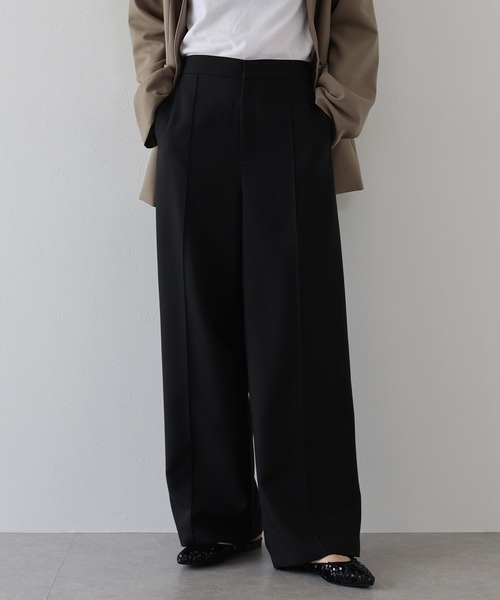 「J by blue」 スラックス SMALL モカ レディース_画像6