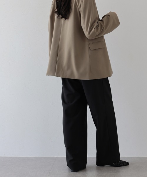 「J by blue」 スラックス SMALL モカ レディース_画像8