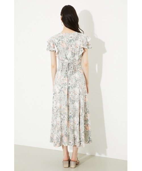 「rienda」 ノースリーブワンピース MEDIUM アイボリー レディース_画像6