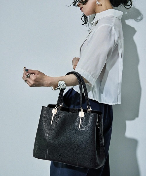 「D.KELLY」 2WAYバッグ ONE SIZE ブラック レディース_画像7