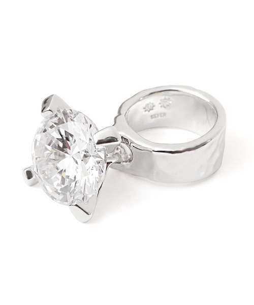 e.m.（イーエム） 指輪 リング SILVER925ボリュームジルコニアリング