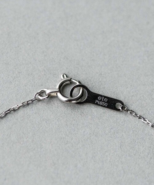 ete（エテ） ブレスレット PT900/850 ダイヤモンド ブレスレット