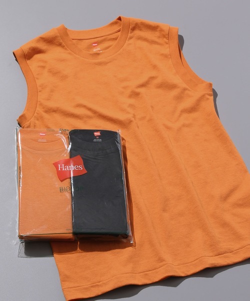 【Hanes for BIOTOP】Sleeveless T-Shirts/color ADAM ET ROPE'｜【Hanes for BIOTOP】Sleeveless T-Shirts/color