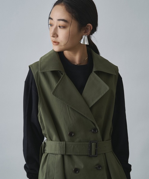 Liyoca（リヨカ） トレンチコート コート 「Liyoca」ツイルケープ