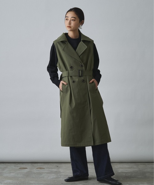 Liyoca（リヨカ） トレンチコート コート 「Liyoca」ツイルケープ