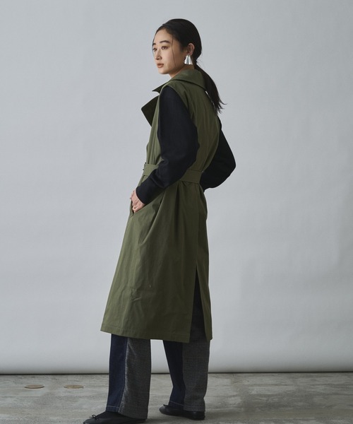 Liyoca（リヨカ） トレンチコート コート 「Liyoca」ツイルケープ