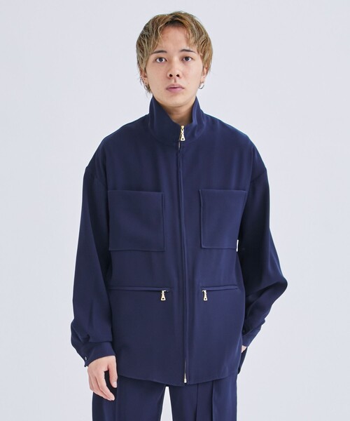 CULLNI STUDIOUS別注 ZIP STAND SHIRT CULLNI シャツ ブラウス STUDIOUS別注 ZIP STAND SHIRT