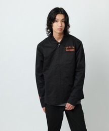 Dickies x Harley-Davidson ワークジャケット Mサイズ Dickies X Harley-Davidson Eisenhower Jacket in Black