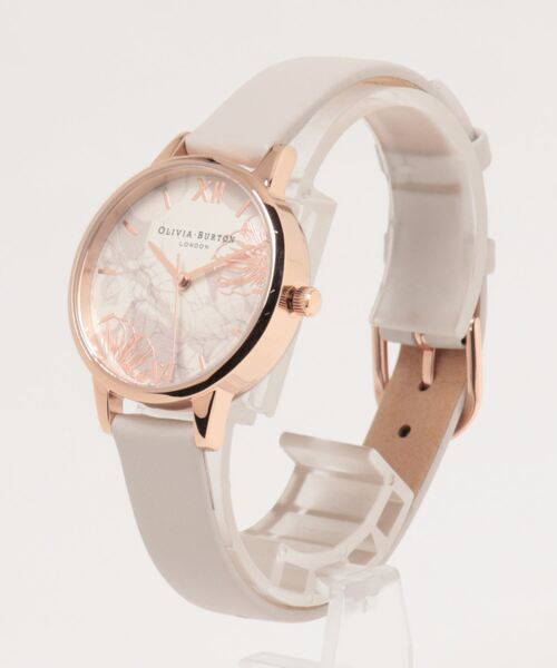 オリビア バートン 時計 腕時計 OLIVIA BURTON アブストラクトフローラル レザーベルト OB16VM39(ハニータン)レディース 【在庫限り！新品電池交換済！専用ギフトBOXつき！】 OLIVIA BURTON（オリビアバートン） 腕時計 「OLIVIA BURTON/オリビア