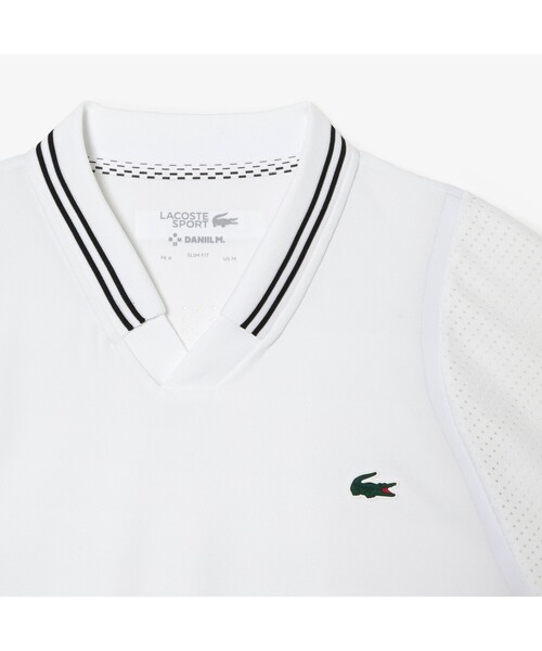 LACOSTE ポロシャツ 「ダニール・メドベージェフ」スキッパー