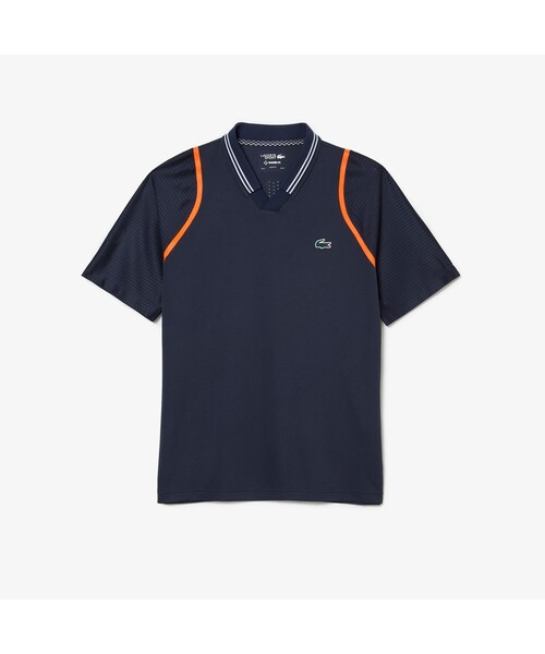 LACOSTE ポロシャツ 「ダニール・メドベージェフ」スキッパー