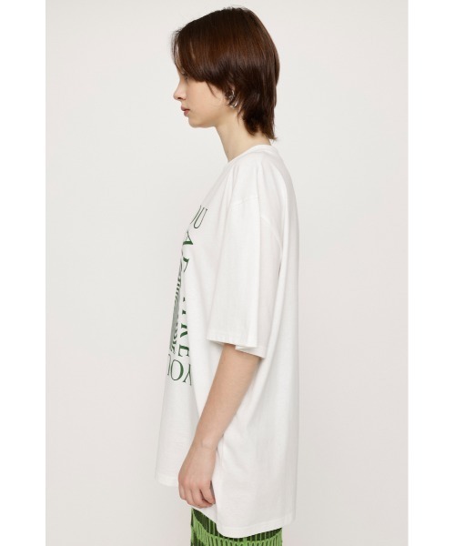 Tシャツ(半袖/袖なし) SLY WAVY PRINT BOX T/SH SLY（スライ） tシャツ WAVY PRINT BOX T/SH ウェービー プリント