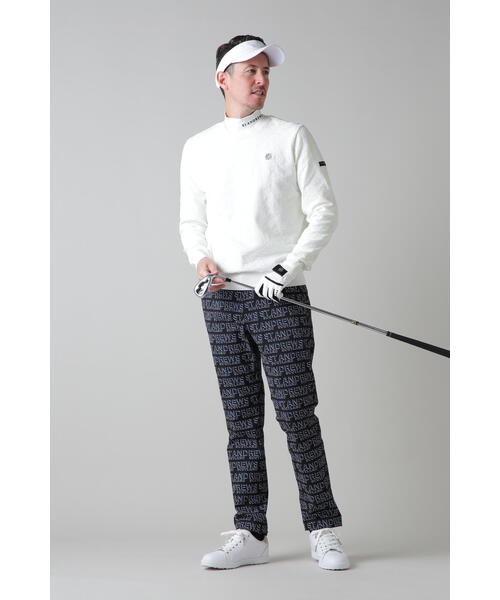 St ANDREWS パンツ 「St ANDREWS」デジタルロゴプリント ハイ