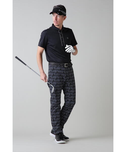 St ANDREWS パンツ 「St ANDREWS」デジタルロゴプリント ハイ