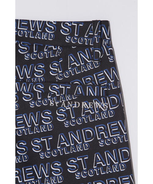 St ANDREWS パンツ 「St ANDREWS」デジタルロゴプリント ハイ