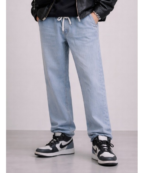 Sakka ジーンズ デニムイージーワイドパンツ メンズ レディース