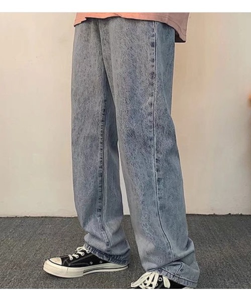 Sakka ジーンズ デニムイージーワイドパンツ メンズ レディース