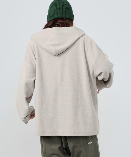 新品　Lee リー　レディーストレーナー　パーカー セール】【Lee】デニムポケットリメイク風スウェットパーカー