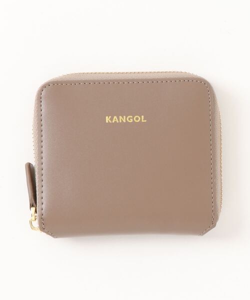 財布 メンズ 「KANGOL/カンゴール」 型押し 二つ折り ジップ ウオレット｜zozo｜09