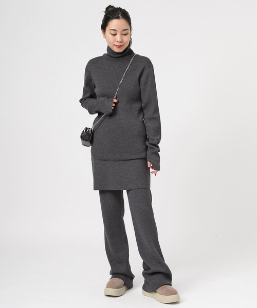 AP STUDIO パンツ Rib Skirt Pants : ZOZOTOWN Yahoo!店 - 通販  