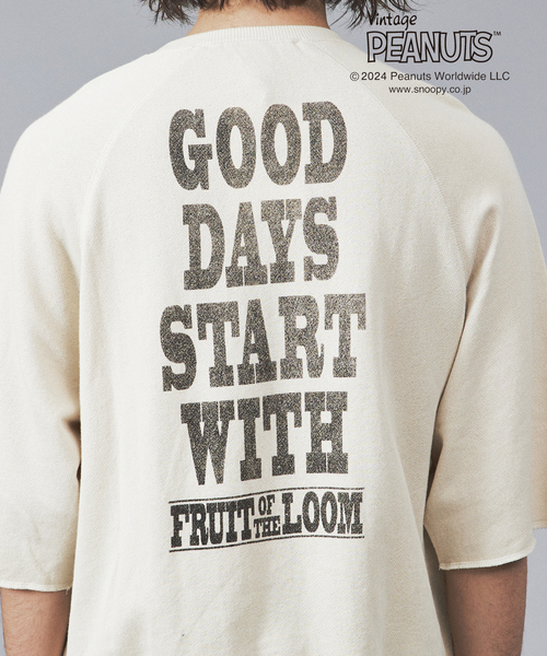 70s 半袖スウェット fruits of the room FRUIT OF THE LOOM（フルーツオブザルーム） tシャツ 「FRUIT OF THE