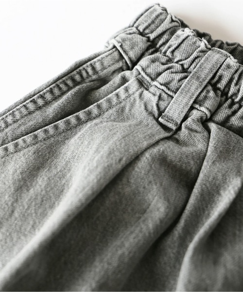 HARVESTY(ハーベスティ) BLACK DENIM CIRCUSPANTS HARVESTY Women's pants Black Denim Circus Pants 10oz Denim
