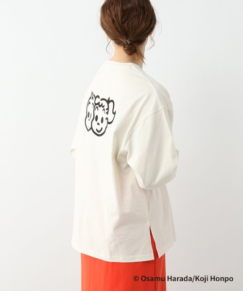 LEPSIM（レプシィム） tシャツ 「OSAMU GOODS×LEPSIM」ロングTシャツ