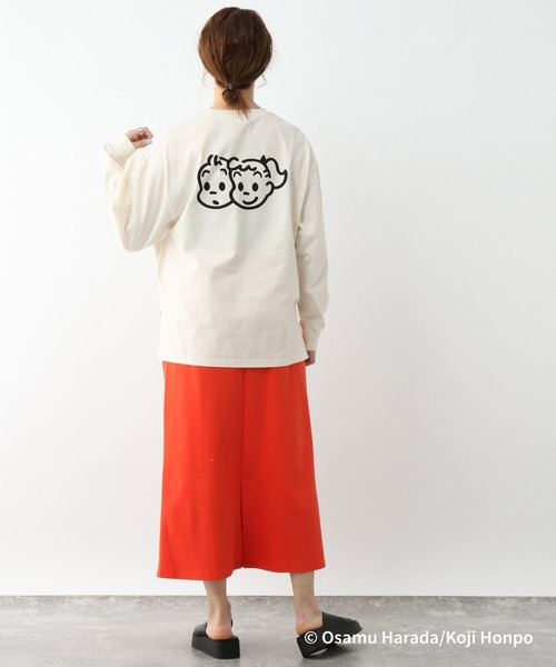 LEPSIM（レプシィム） tシャツ 「OSAMU GOODS×LEPSIM」ロングTシャツ