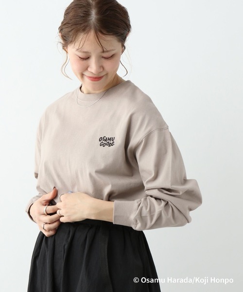 LEPSIM（レプシィム） tシャツ 「OSAMU GOODS×LEPSIM」ロングTシャツ