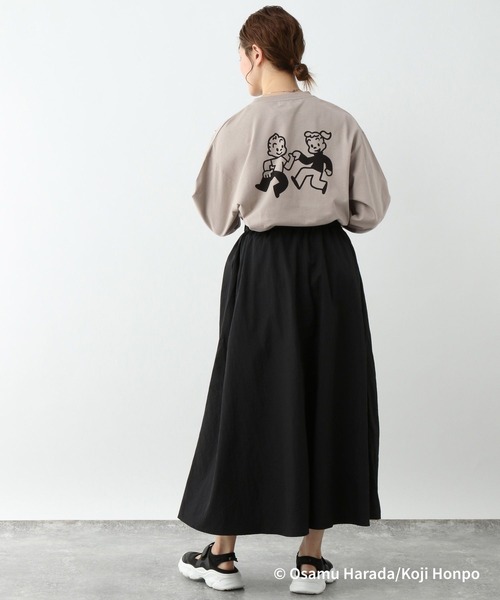 LEPSIM（レプシィム） tシャツ 「OSAMU GOODS×LEPSIM」ロングTシャツ