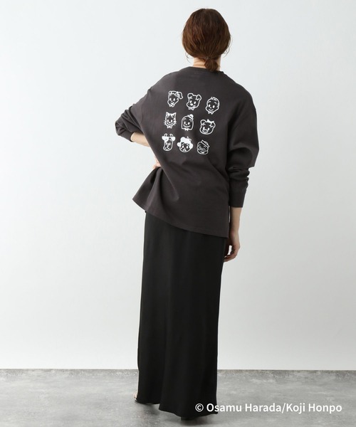 LEPSIM（レプシィム） tシャツ 「OSAMU GOODS×LEPSIM」ロングTシャツ