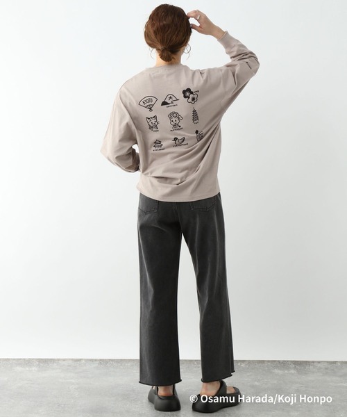 LEPSIM（レプシィム） tシャツ 「OSAMU GOODS×LEPSIM」ロングTシャツ