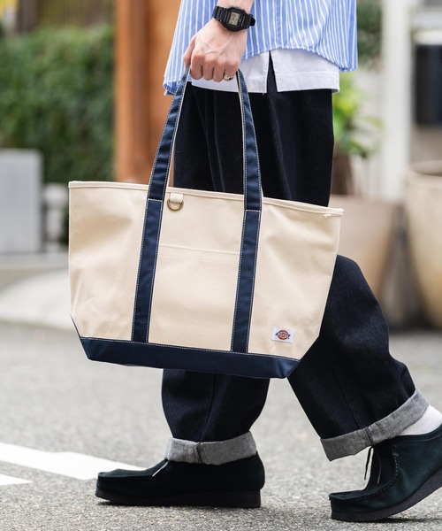 【Dickies】Canvas Mini Tote Bag ★送料関税込★追跡可能★ Dickies トートバッグ 「DICKIES/ディッキーズ」キャンバス