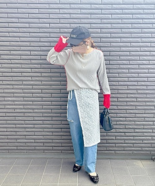 VENCE EXCHANGE ジーンズ デニム デニムパンツ ダメージデニム