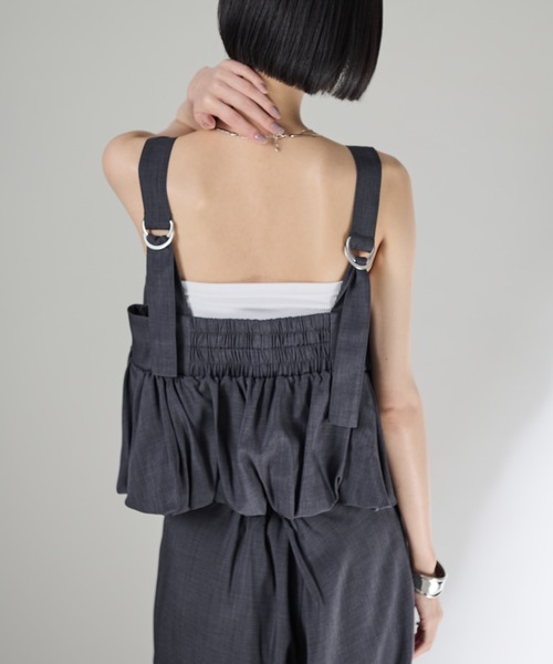 Shelly island（シェリーアイランド） キャミソール バルーンキャミ