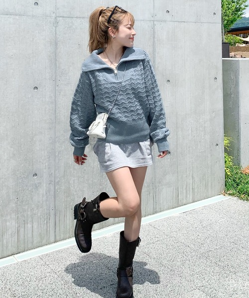 mily bilet ニット セーター 「mily bilet」カジュアルだけど