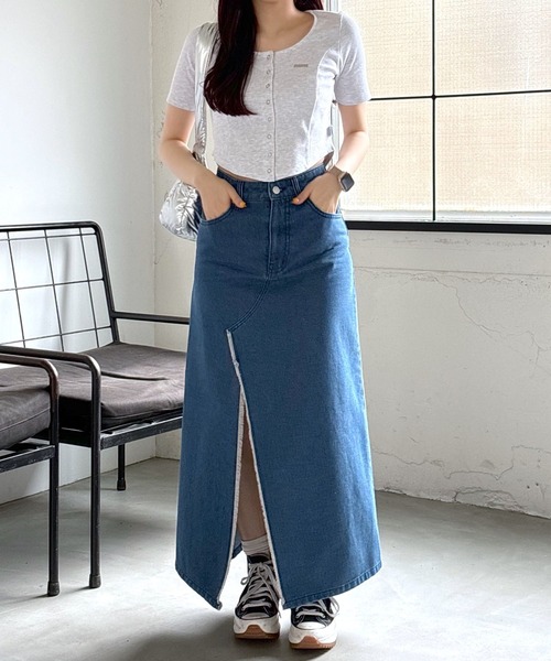 MAGPIEROBIN カーディガン MAGPIE ROBIN／RIB SPAN レディース