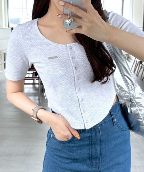 MAGPIEROBIN カーディガン MAGPIE ROBIN／RIB SPAN レディース