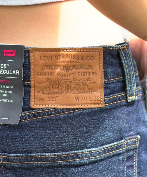 【濃紺】505 W34L30 リーバイスLevi's USA製　ゴールデンサイズ Levi's（リーバイス） ジーンズ 「LEVI'S/リーバイス」「深みのある