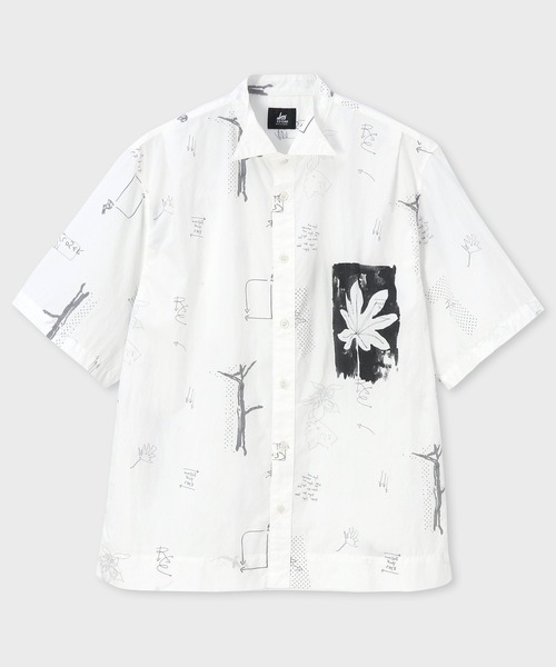 【Paul Smith】プリントカットソー RED EAR Frosted Glass RED EAR スーピマコットン 半袖Tシャツ