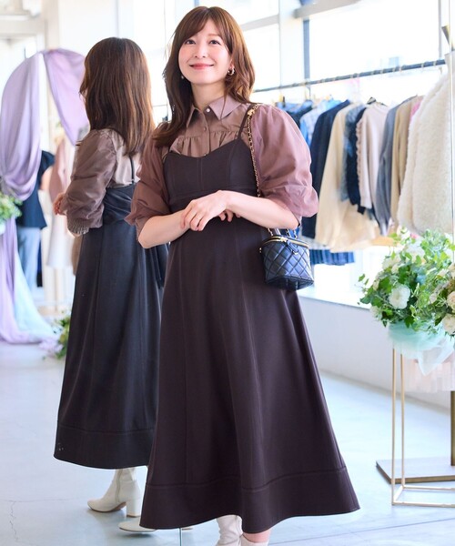 【大好評につき追加生産決定！】袖チュールブラウス Feroux ブラウス シャツ 「大好評につき追加生産決定！」袖