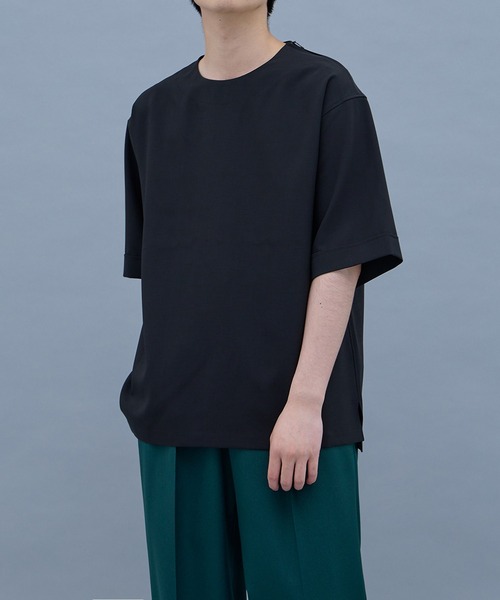 UNITED TOKYO tシャツ ショルダージップ Tシャツ メンズ