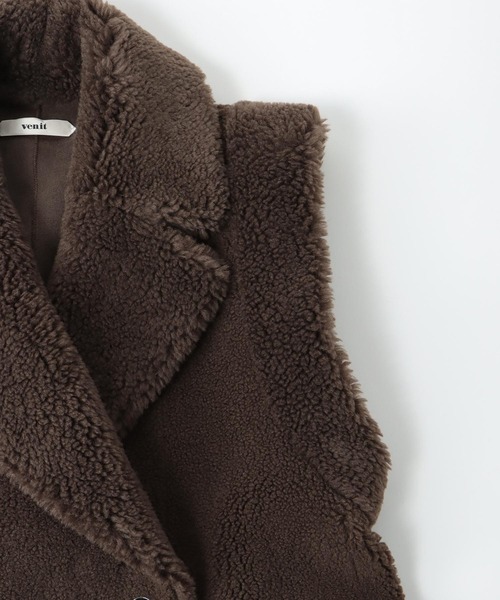 venit - 【新品】 venit / ヴェニット | WOOL POLYESTER BOA