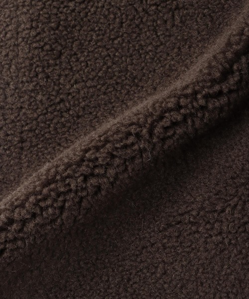 venit ベスト ジレ VENIT / wool polyester boa gilet(ウール