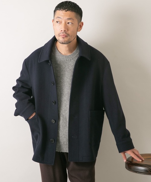 URBAN RESEARCH ROSSO MEN pコート ピーコート スーパー100