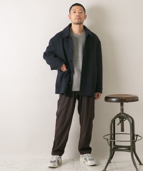 ebure スーパー100sビーバーメルトンPコート＊ronherman Ron Herman - ebure Pコート 完売品の通販 by りんご's shop