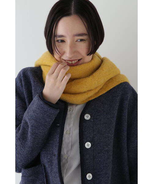 human woman（ヒューマンウーマン） ストール マフラー モヘヤミックス