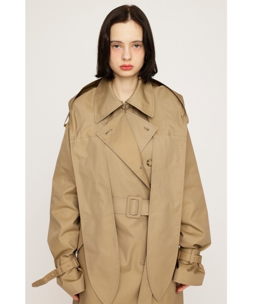SLY トレンチコート コート HOODED OVER TRENCH COAT フーディド
